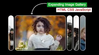 How to Create Expanding Cards with HTML CSS JavaScript