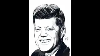 Sketching John Fitzgerald Kennedy - Samsung Galaxy Note