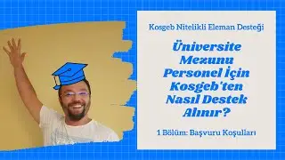 Üniversite Mezunu Personel İçin Kosgeb'ten Nasıl Destek Alınır? Ekosistem - Oğuz Aslan