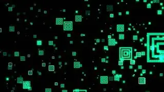Flying particles background for edis - background loop for vj & dj music mixing