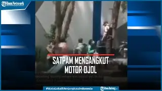 Viral Satpam Lippo Cikarang Angkut Motor Ojol Seperti Satpol PP