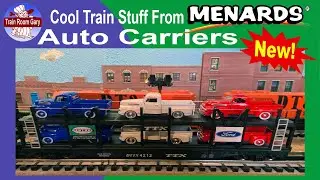 Cool train stuff from MENARDS • Auto Carriers