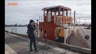 Godox: On-location portrait using #AD100Pro three lights backpack kit with Ky Luu