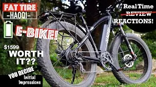 Haoqi H1000 E-Bike Initial Impressions and Realtime Review