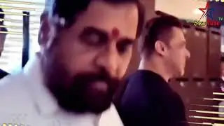 Maharashtra CM Eknath Shinde पहुंचे Salman Khan के घर
