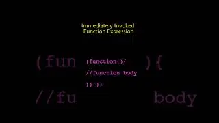 What is an IIFE in Javascript ? | Immediately Invoked Function Expression | Javascript Tips
