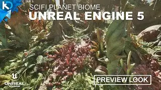 Sci-Fi Planet Biomes - Unreal Engine 5 - 8/7/2023 