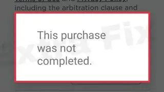 Roblox Fix This purchase was not completed. Problem Solve