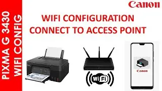 G 3430 WIFI CONFIGURATION WITH PRINT APPLICATION