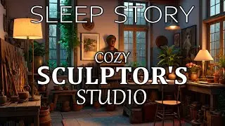 The Perfect Sleepy Story 💤 Cozy Sculptor's Studio | Bedtime Storytelling and Calm Music