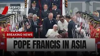 Pope Francis begins historic Asia Pacific trip | Everyday breaking news