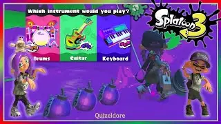 Splatoon 3 | Drums vs. Guitar vs. Keyboard Splatfest! Team Keyboard Wins!