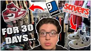 Thrifting for 30 days in a row!