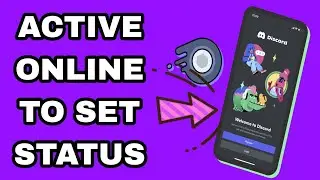 How To Active Online To Set Status On Discord App