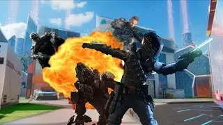 Black Ops 3 Funtage - 4 Guys Grunting and laughing.