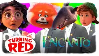 Turning Red & ENCANTO 2021 clip 2021 - Coffin Dance Meme Song Megaremix Pixar's (Cover)