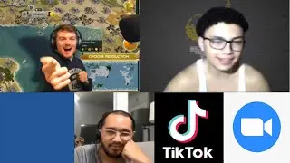 Nick Fuentes and Jordan B talk Immigration on TikTok Zoom Call