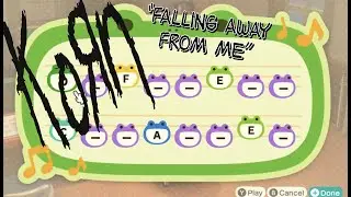 Animal Crossing New Horizons - Korn Falling Away From Me Town Tune