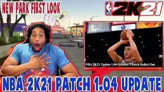 NBA 2K21 PATCH 1.04 NOTES - NEW PARK HALLOWEEN UPDATE FIRST LOOK - ANKLE BREAKERS ARE BACK