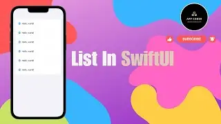 How to Create a Basic List in SwiftUI | Easy SwiftUI Tutorial