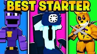 WHICH IS THE BEST STARTER UNIT?! (Five Nights TD)