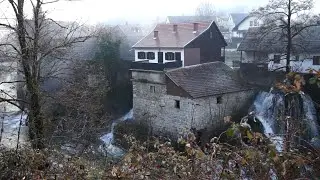 Водопады и мельницы хорватского села Растоке