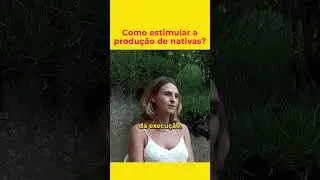 Como estimular a produção de nativas? - Plantação Local #shorts  #paisagismoejardinagem #plantas