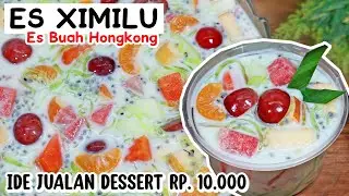 RESEP XIMILU ES BUAH HONGKONG | Tanpa Santan dan Susu, Lebih Sehat