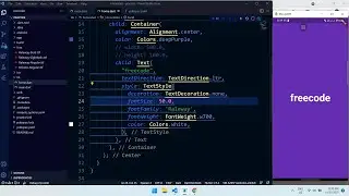 1.6 Flutter Custom Fonts in Text widget. Text Style in Flutter. Tutorial for Beginners using Dart