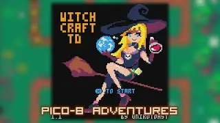 WitchCraft TD /// Pico-8 Adventures