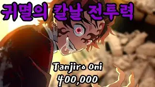 귀멸의 칼날 캐릭들 전투력을 알아보자 Demon Slayer fighting power