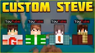4 ЮТУБЕРА В КСК! КТО ПОБЕДИТ!? Майнкрафт Custom Steve Chaos