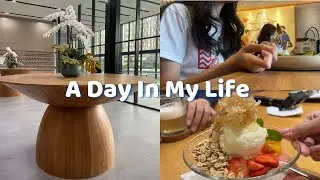 A Day in My Life | Walking Around at New Sarinah, Date Cafe | Living Alone in Jakarta Vlog (SUB)