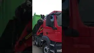 Суперломовоз Тест подъем самосвального кузова