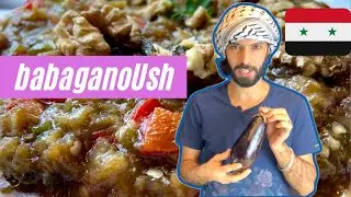 O MELHOUR BABAGANOUSH DO PLANETA 🌏 BERINJELA DEFUMADA |Receita da síria|