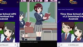 Time Stop School Apk Game | Time Stop School Apk | Techloky.