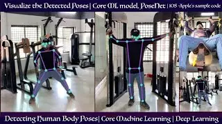 Detecting Human Body Poses | Core ML | Deep Learning |Visualize the Detected Poses|PoseNet-iOS Apple