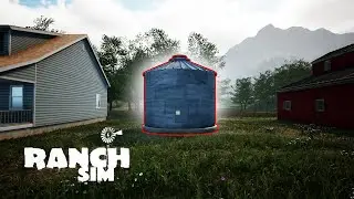 ТЕПЕРЬ ЖИВОТНЫЕ НЕ УМРУТ ОТ ГОЛОДА!!! ПОСТРОЙКА ЗЕРНОХРАНИЛИЩА!!! Ranch Simulator #6