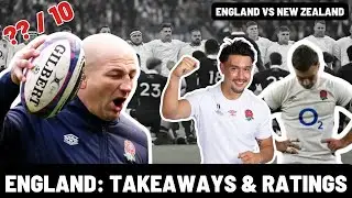 ENGLAND PLAYER RATINGS & TAKEAWAYS | England vs New Zealand