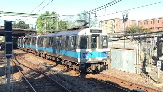 MBTA Blue Line Railfanning at Orient Heights (August 25, 2022)