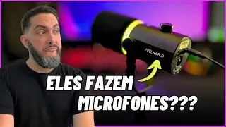 Microfone FEELWORLD PM1 (USB + XLR) Entrando no mercado de Mics Custo x Beneficio