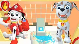 PAW Patrol - A Day in Adventure Bay #25 Marshall - Mighty Pups Mission  -  Pup Learn Daily Routine
