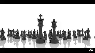 War Chess Animation In Cinema 4d And Adobe After Effects.