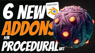 Blender Procedural Addon Pack (6 Addons)