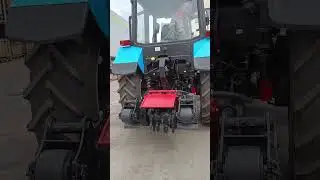 Дорожная фреза на тракторе МТЗ 82.1 #топ #automobile #сельскоехозяйство