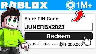 This *SECRET* ROBUX Promo Code Gives FREE ROBUX in OCTOBER 2023! (Roblox 2023)