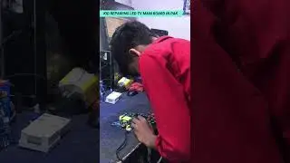 Led Tv Repairing by Kid #shorts #youtubeshorts
