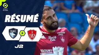 HAVRE AC - STADE BRESTOIS 29 (1 - 2) - Résumé - (HAC - SB29) / 2023-2024