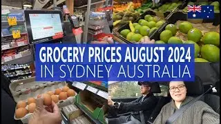 COST OF LIVING IN SYDNEY AUSTRALIA | Grocery prices this August 2024