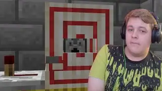 Как сделать мишень ловушку в Minecraft | Реакция Пятёрки